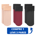 Meia Térmica Aveludada Ultraconfort | COMPRE 1 LEVE 3 🎁