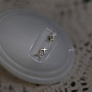Brincos Crystal Cut