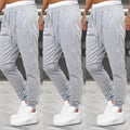 Kit 3 Calças Masculino de Moletom Jogger Flaneladas
