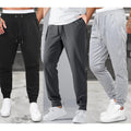 Kit 3 Calças Masculino de Moletom Jogger Flaneladas