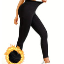 Kit Calça Legging Feminina Térmica Flanelada Grossa Modeladora