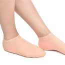 Meia Feminina de Silicone para Hidratar os Pés e Calcanhar