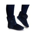 Pantufa Bota de Inverno Unissex Peluciada e Antiderrapante