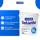 Selante para Impermeabilização de Infiltrações e Vazamentos Veniius | 5 Litros